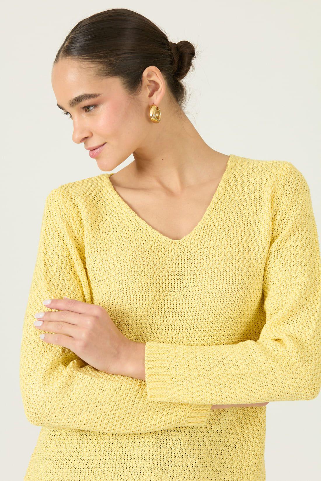 Sweater Amarillo Cod 5406265-1