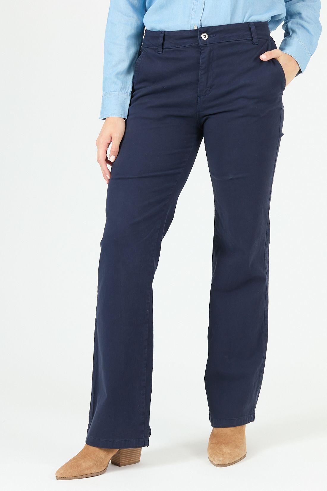Jeans straight azul 2282-1