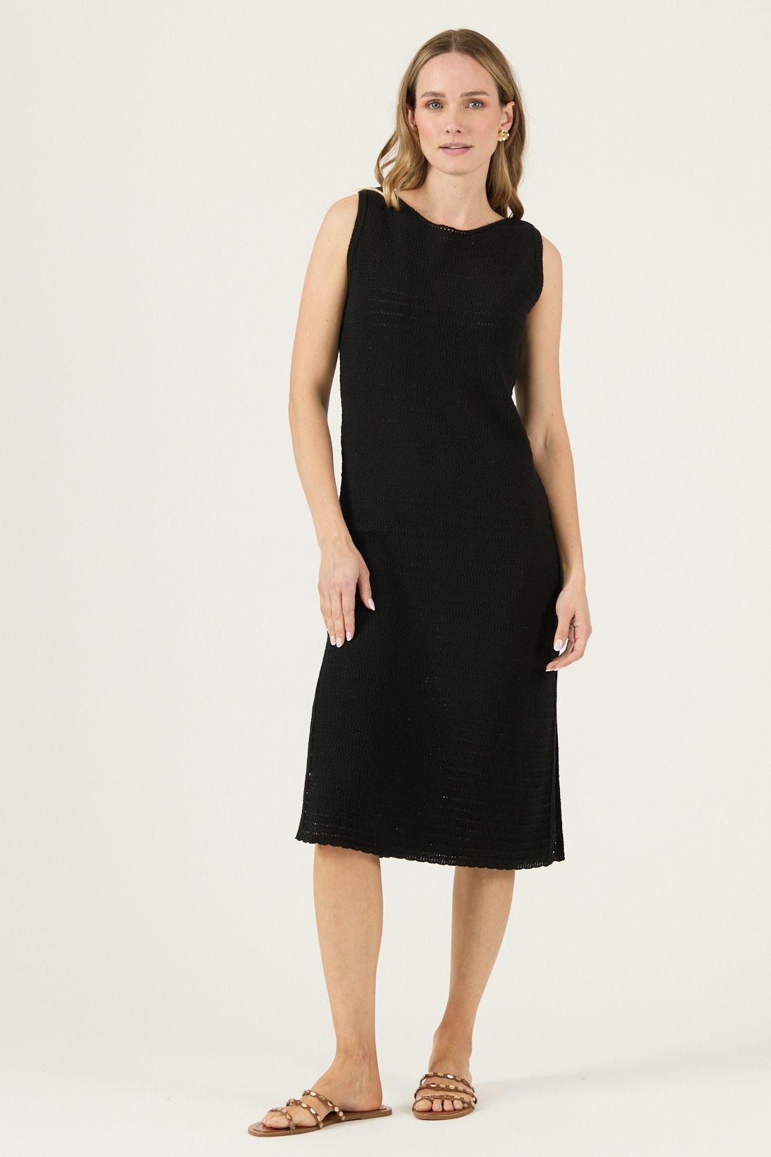 Vestido Negro Cod 4005405-2