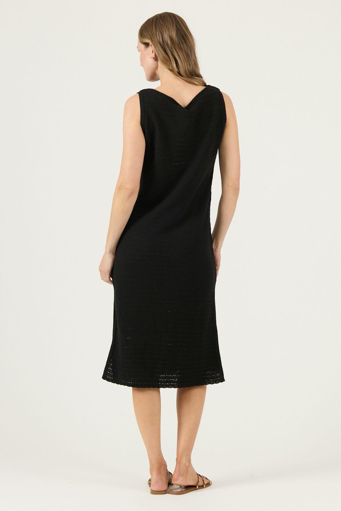 Vestido Negro Cod 4005405-4