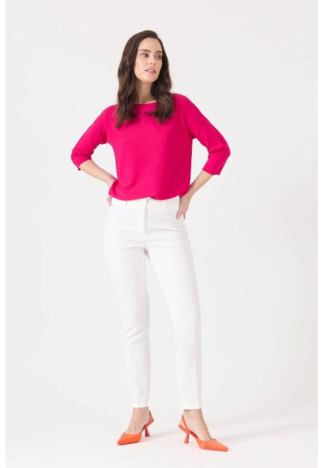 Pantalon tubo blanco PRIVILEGE 1329-1