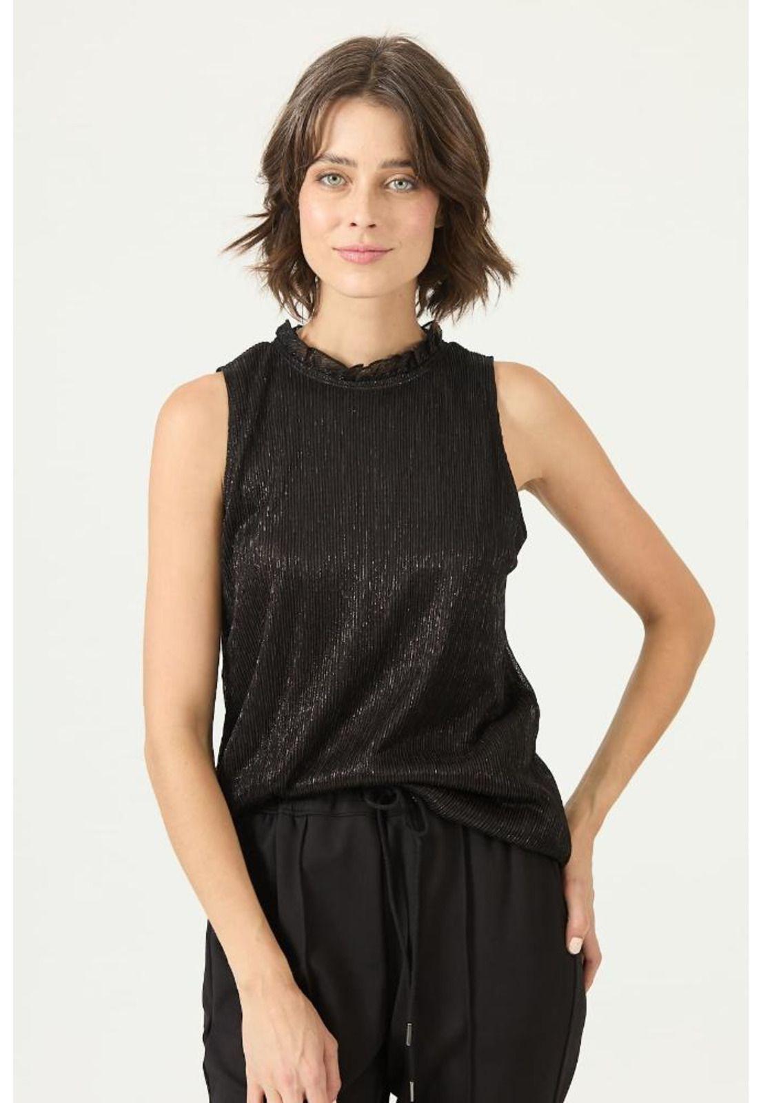 Blusa negra PRIVILEGE 2748-2