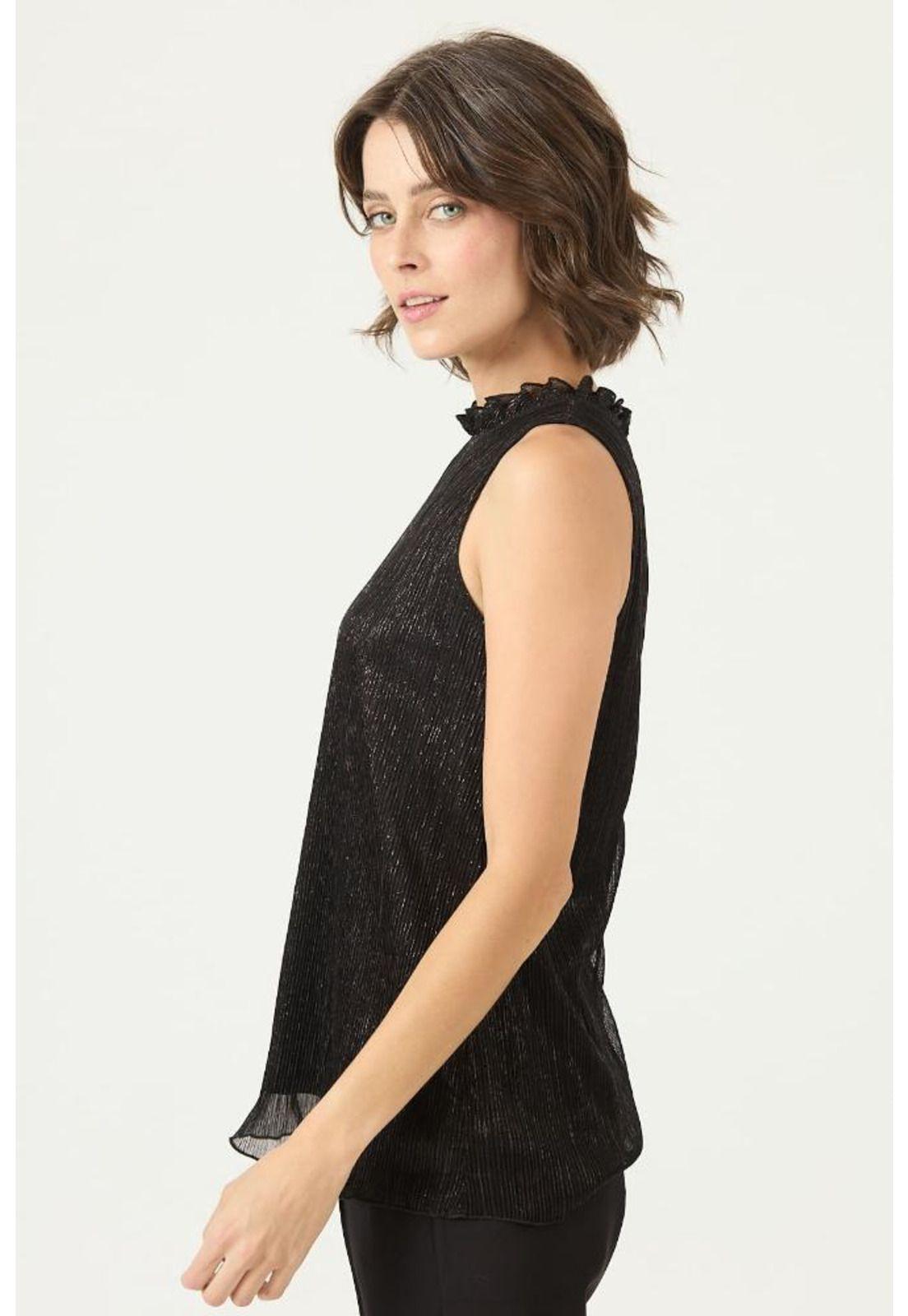 Blusa negra PRIVILEGE 2748-3