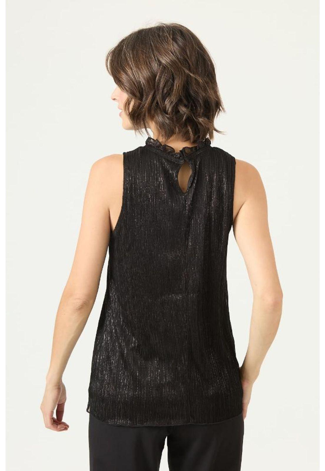 Blusa negra PRIVILEGE 2748-4
