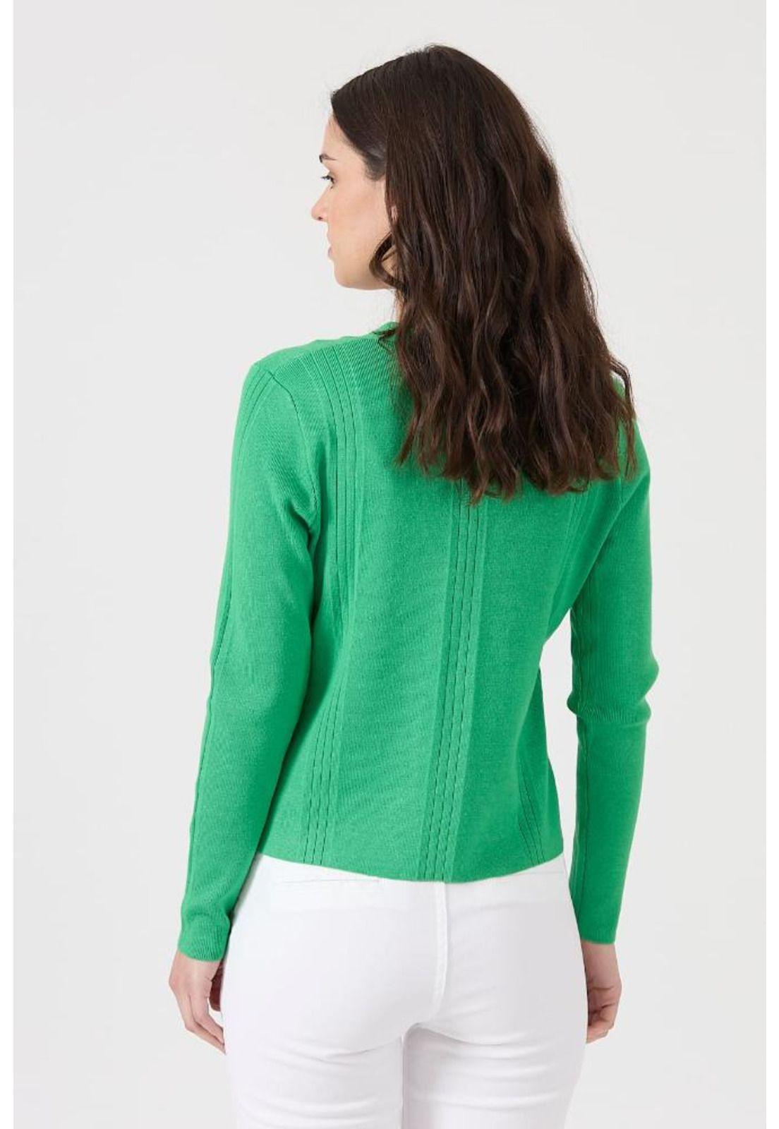 Cardigan verde PRIVILEGE 1510-3