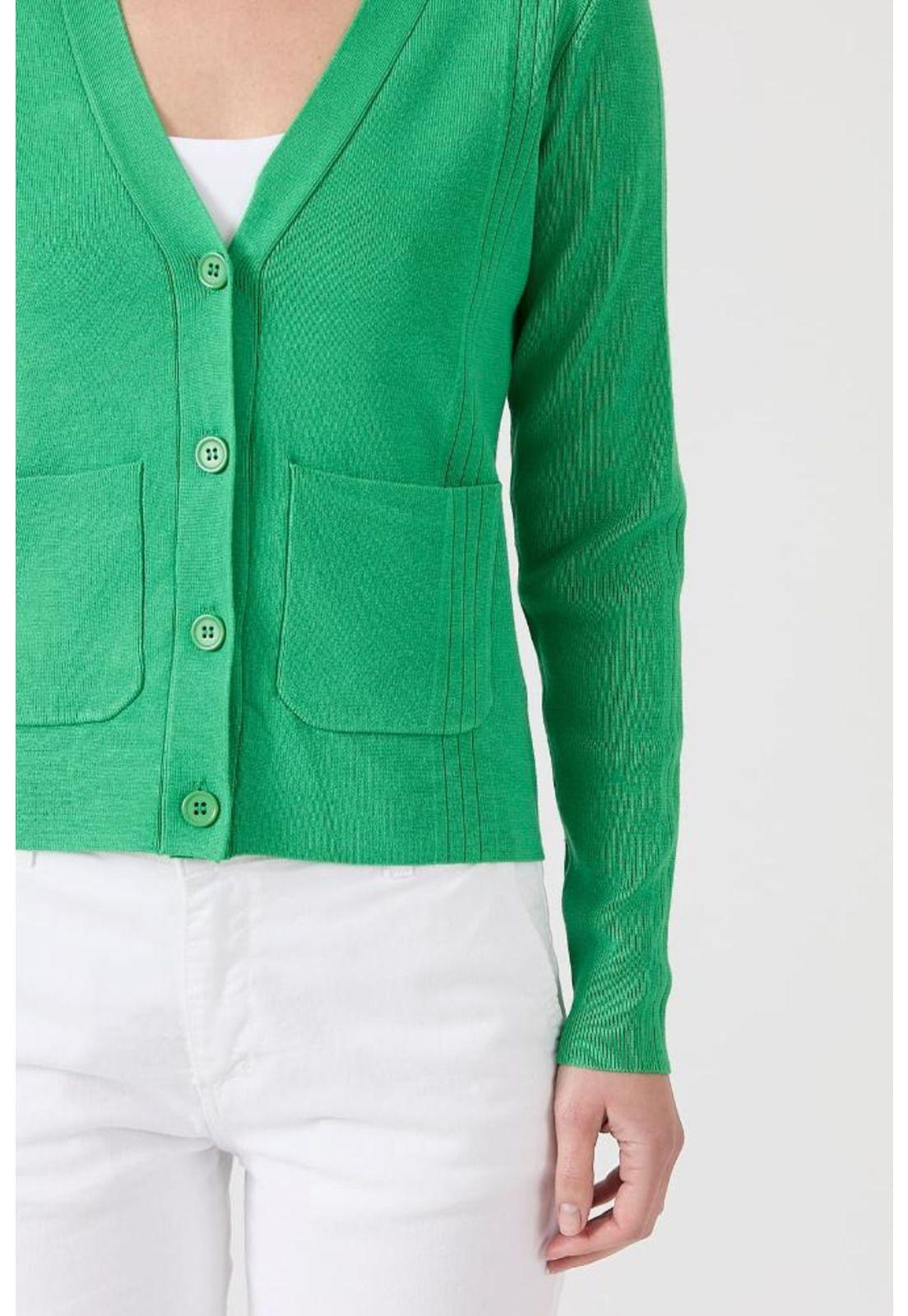 Cardigan verde PRIVILEGE 1510-4