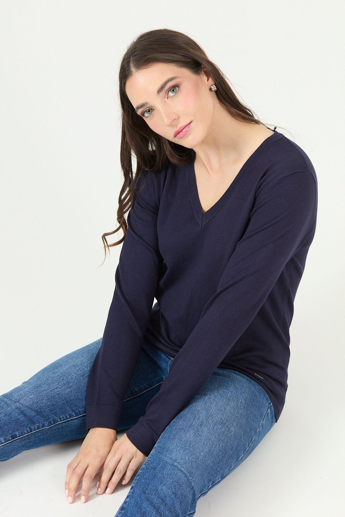 Sweater azul marino 2455-0