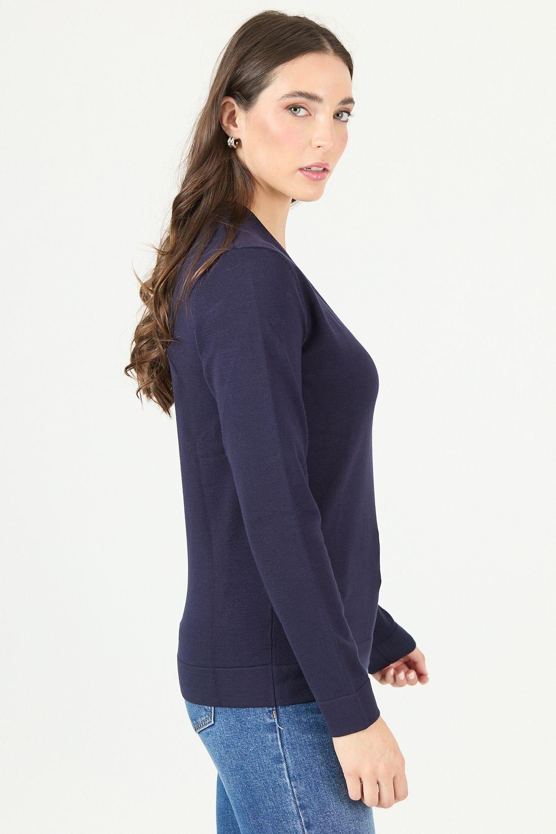 Sweater azul marino 2455-2