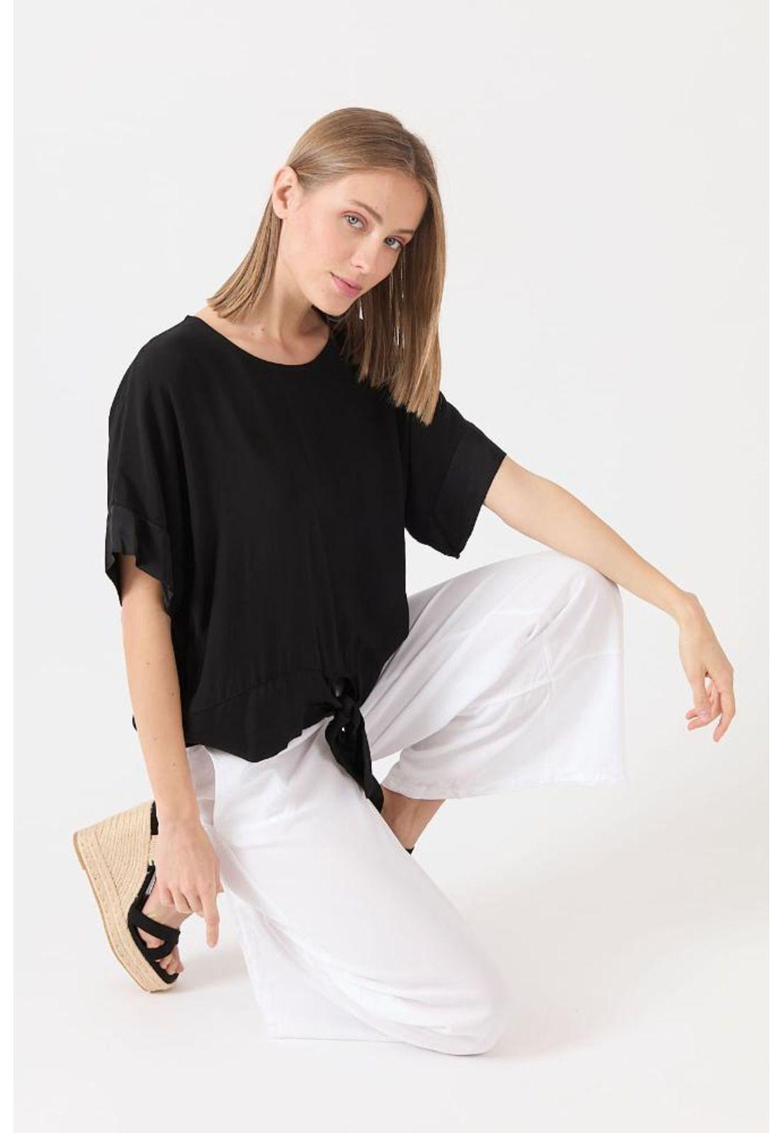 Blusa negra PRIVILEGE 1450-0