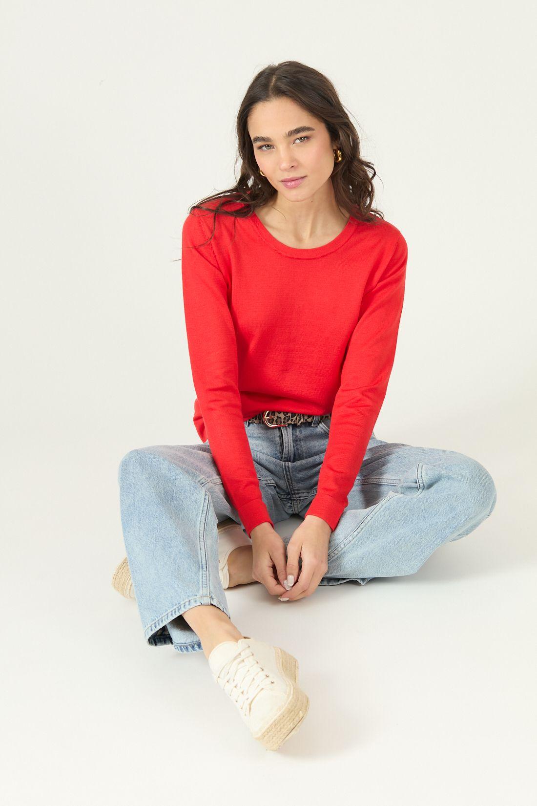 Sweater Rojo Cod 7900405-4