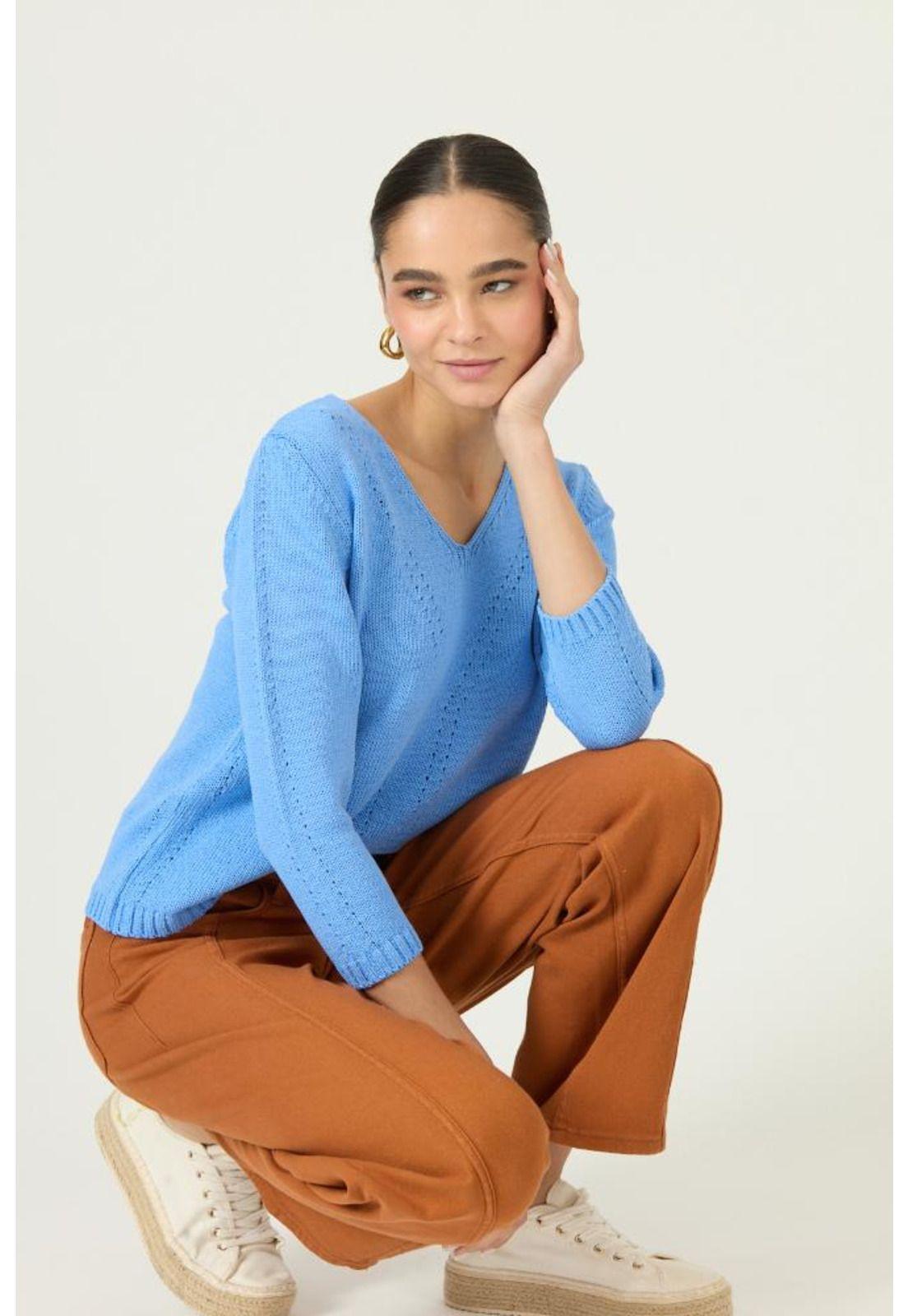 Sweater celeste PRIVILEGE 3118-0