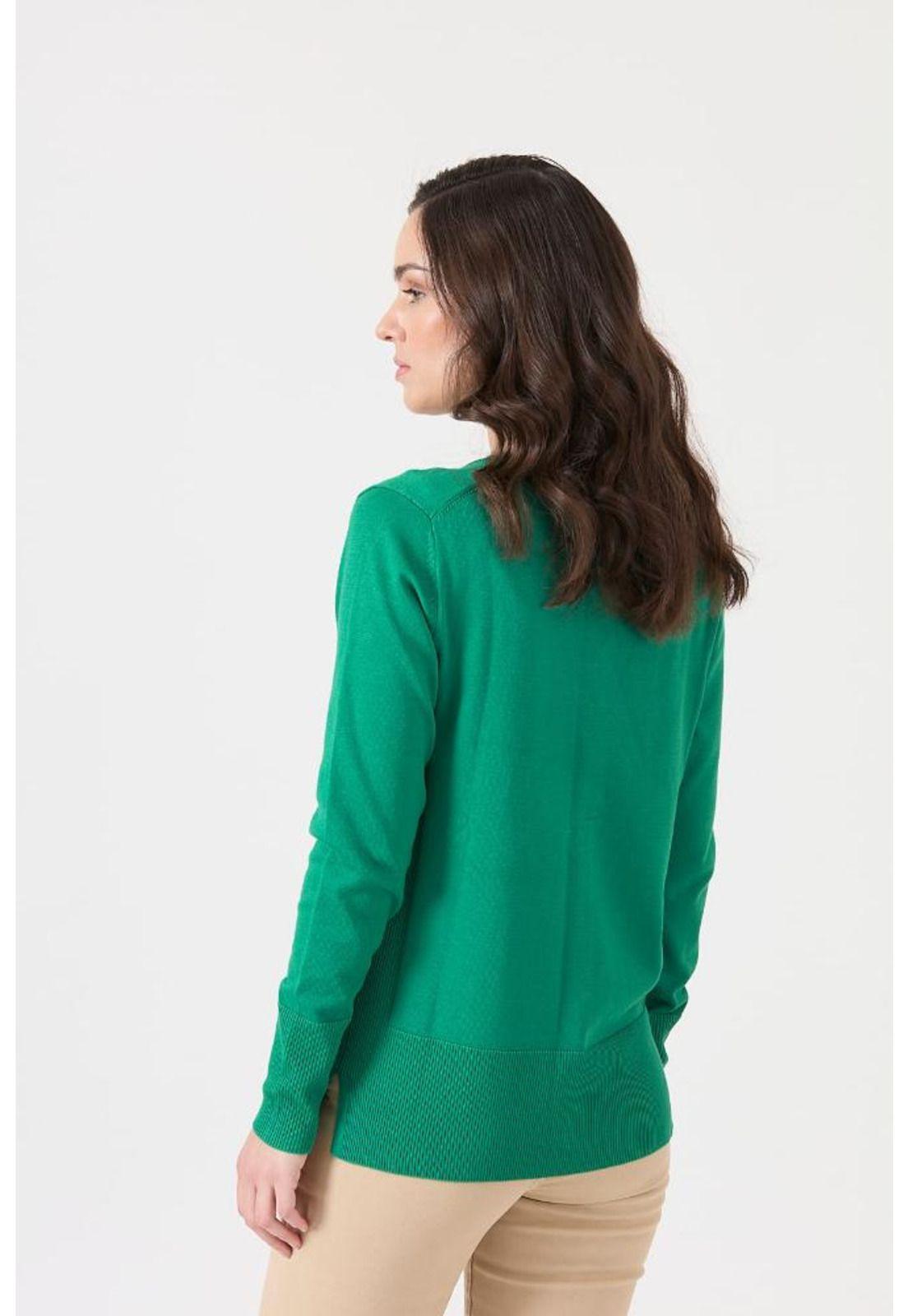 Cardigan verde PRIVILEGE 1572-2