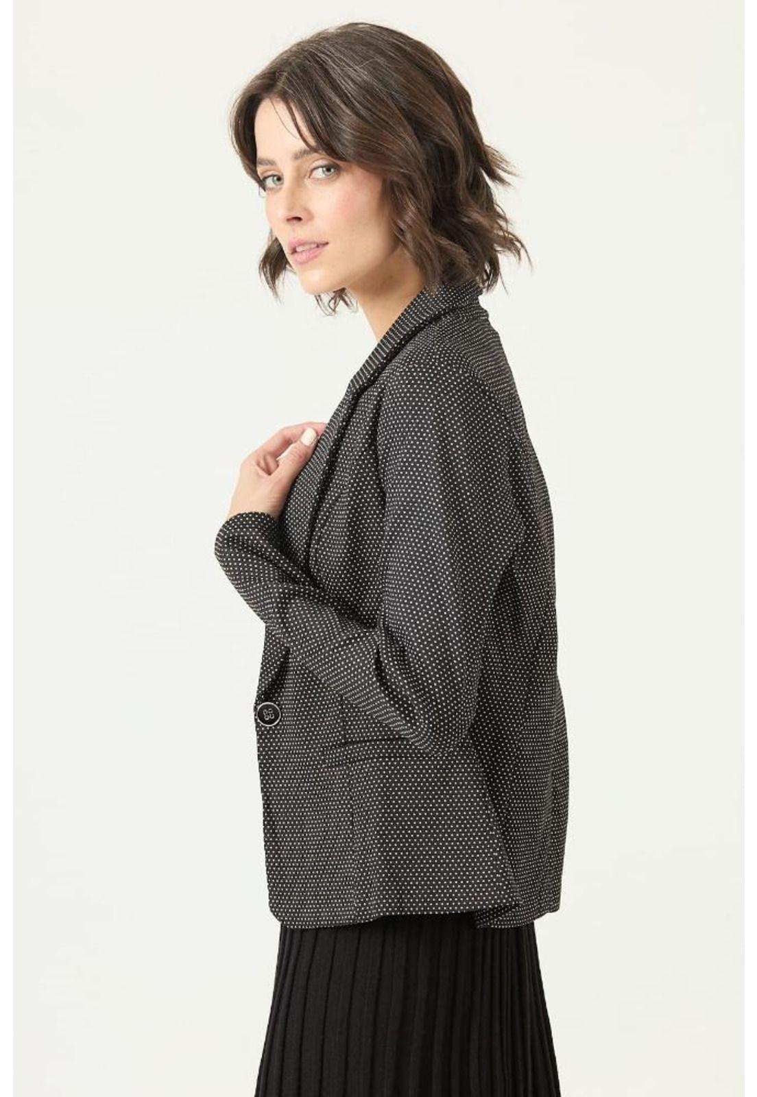 Blazer negro PRIVILEGE 2698-3