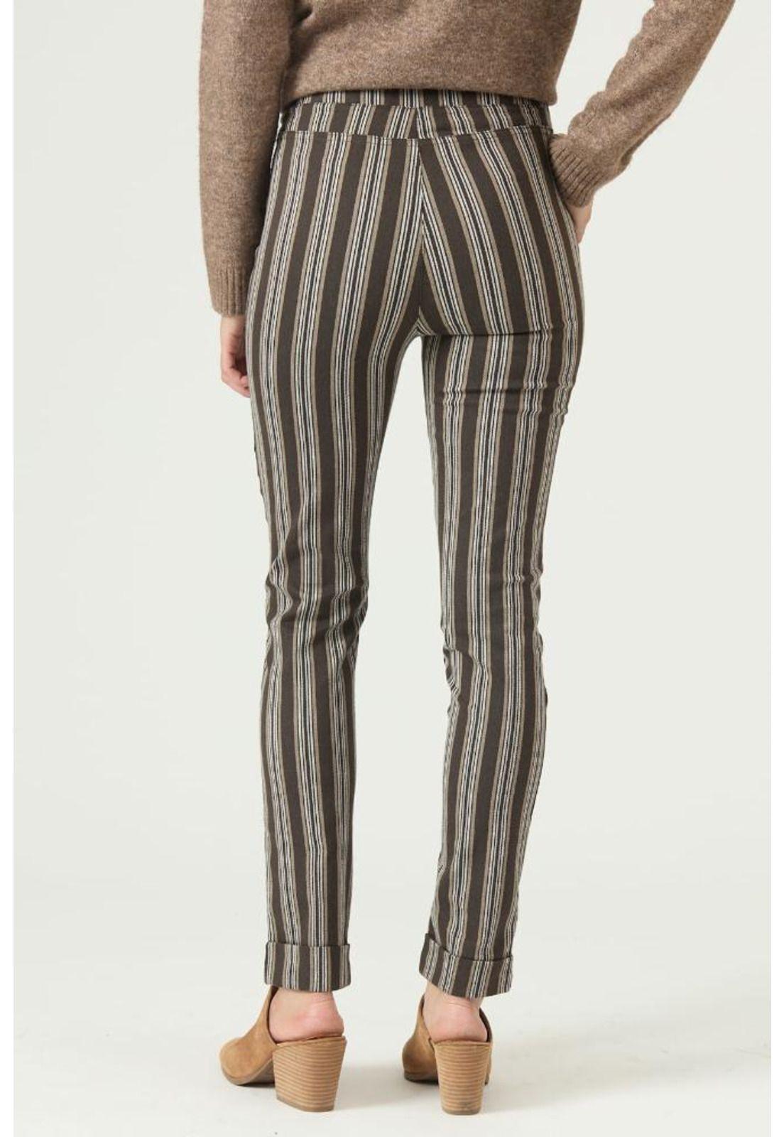 Leggings cafe moro estampada PRIVILEGE 2612-2