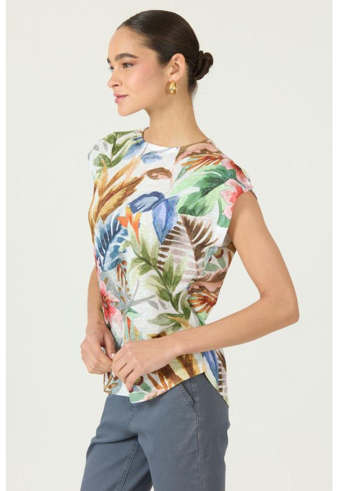 Polera multicolor estampada PRIVILEGE 2870-2