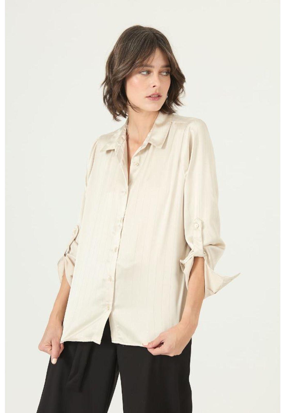 Blusa beige PRIVILEGE 2641-4