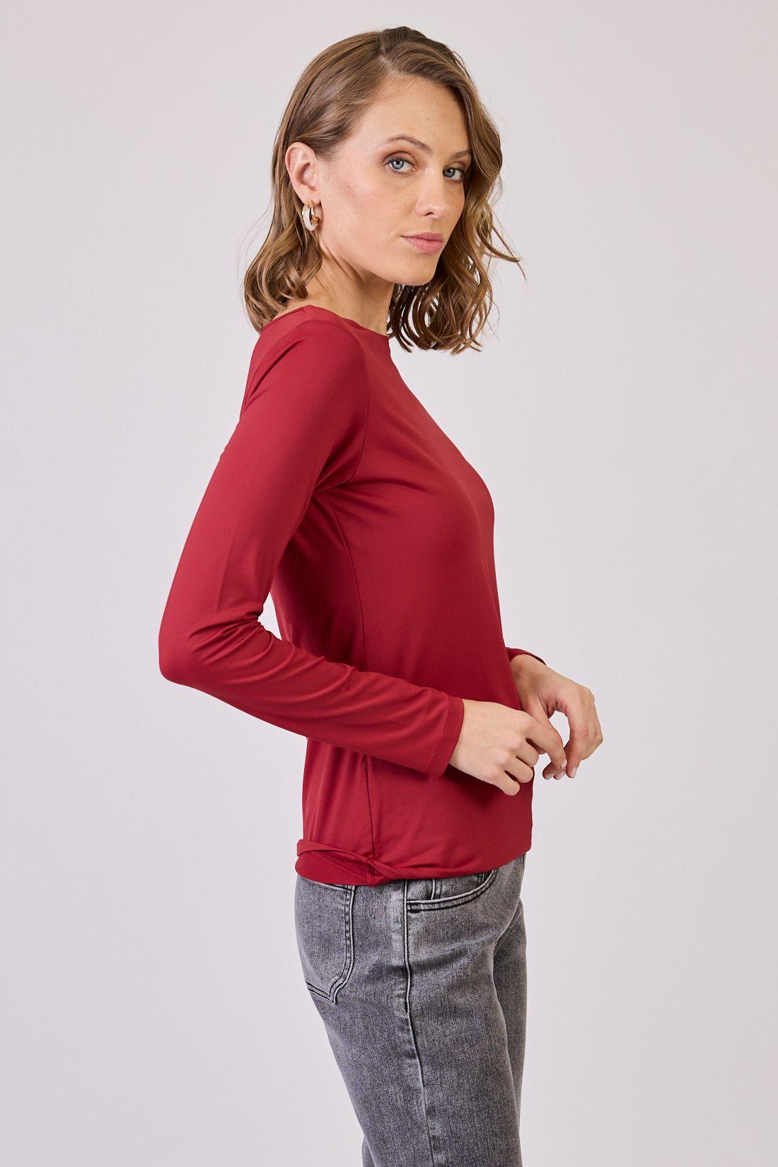 Polera Poliamida Roja Cod 2800026-2