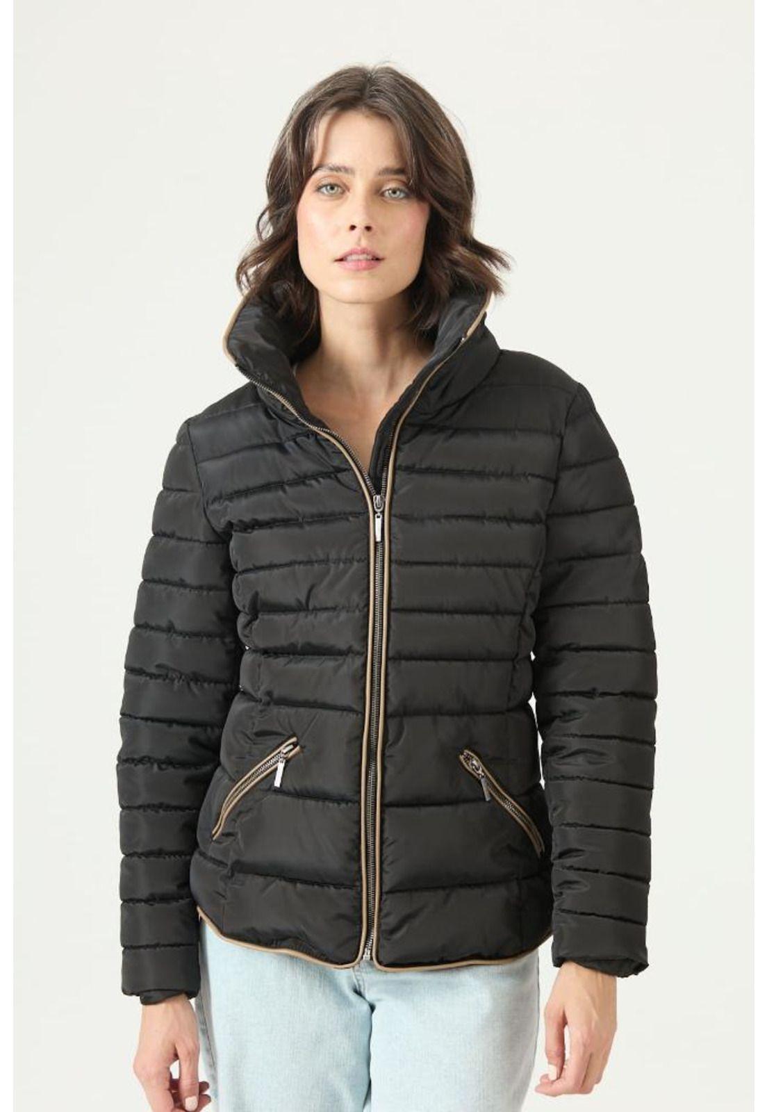 Parka negra PRIVILEGE 2730-2