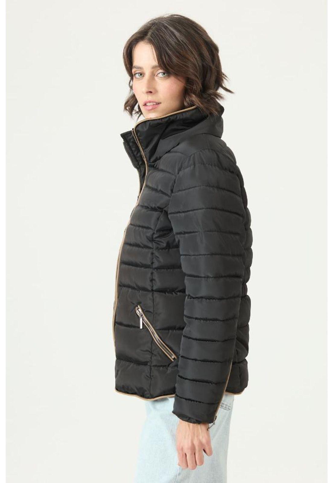Parka negra PRIVILEGE 2730-3