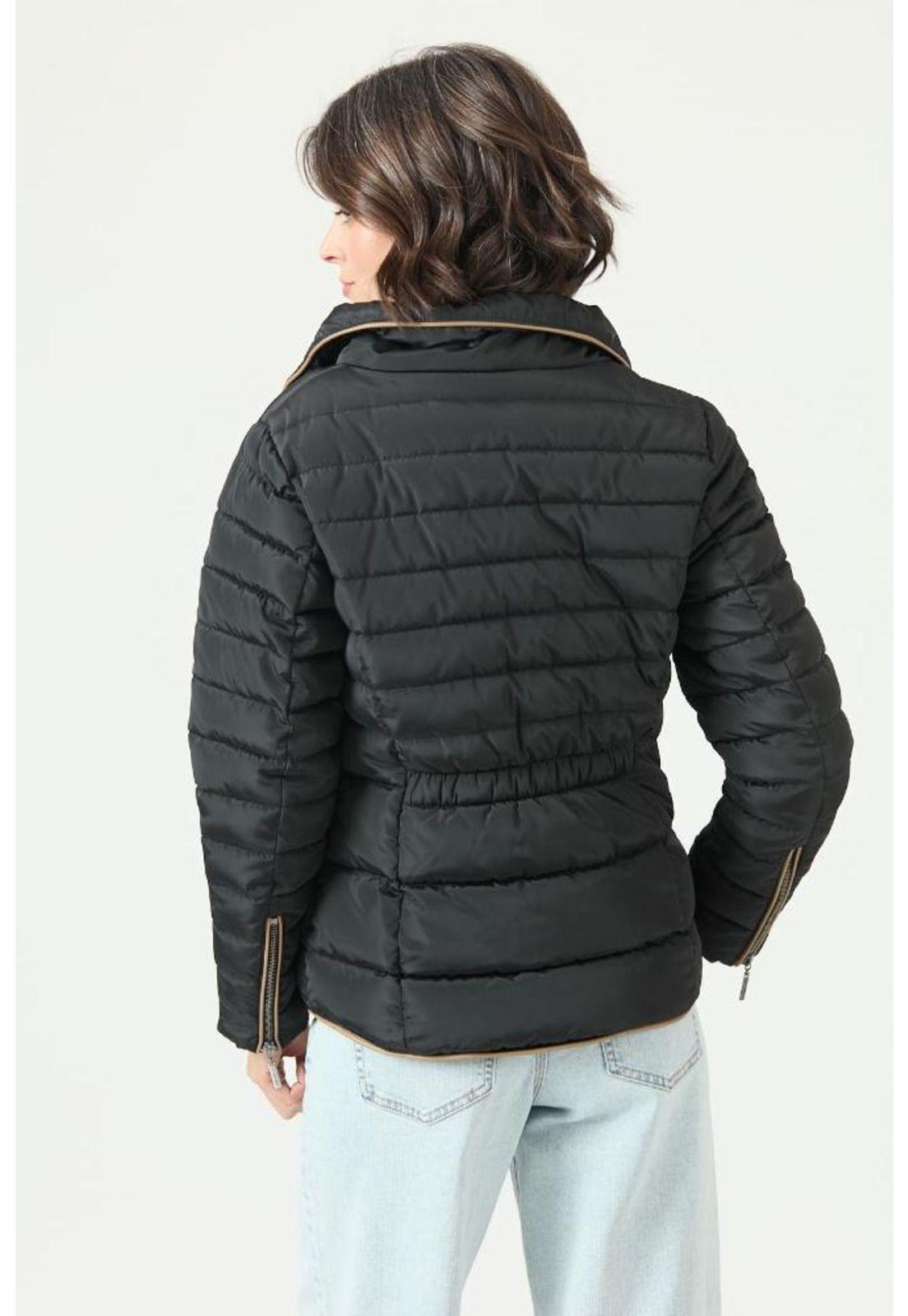 Parka negra PRIVILEGE 2730-4