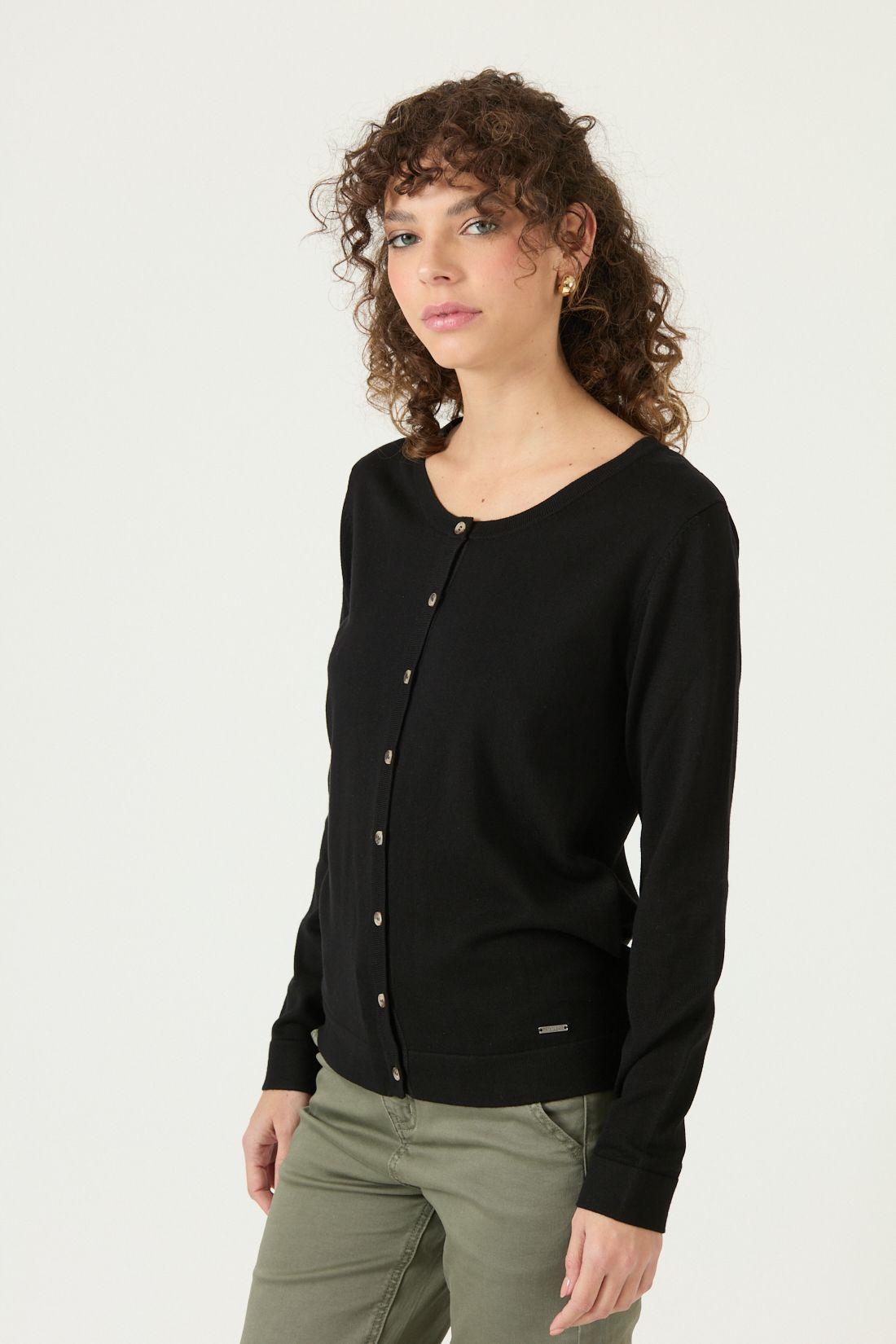 Cardigan Negro Cod 7900425-3