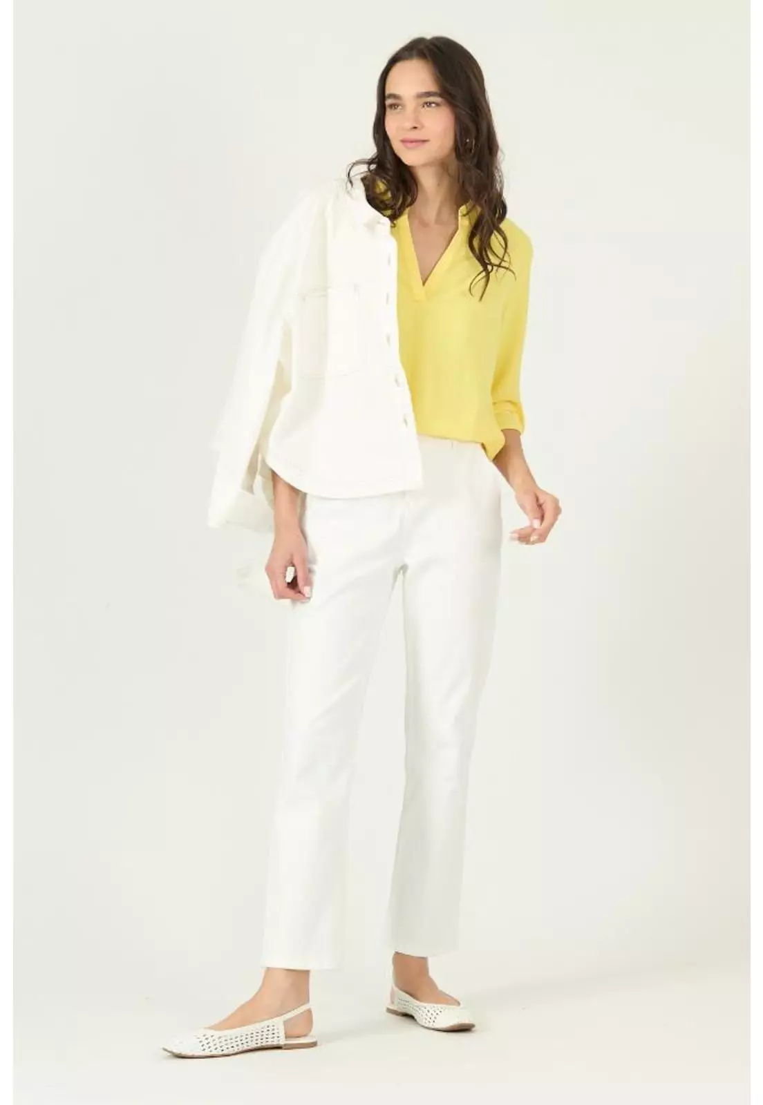 Blusa amarilla PRIVILEGE 2925-0