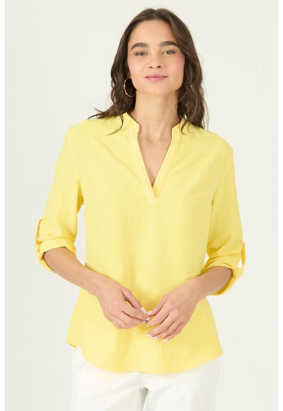 Blusa amarilla PRIVILEGE 2925-1