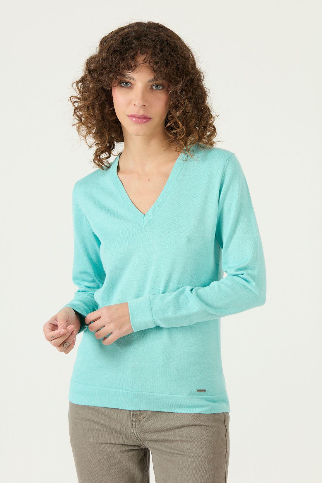 Sweater Turquesa Cod 7900435-2