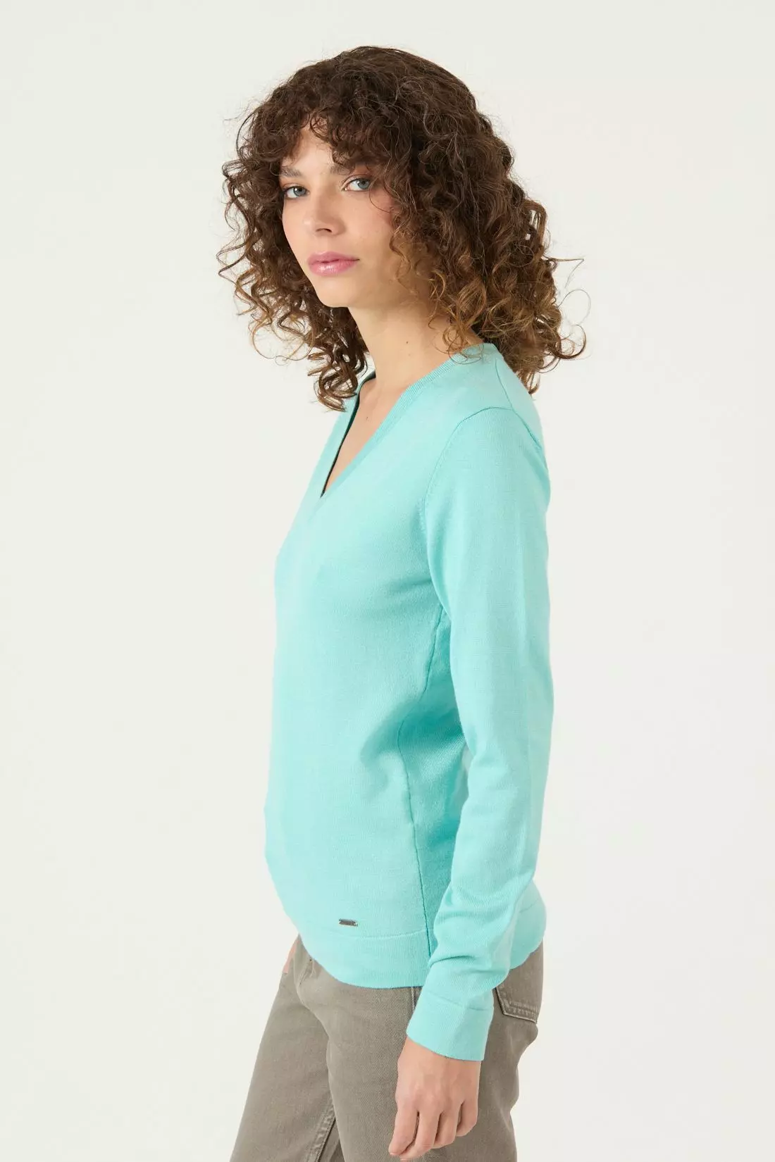 Sweater Turquesa Cod 7900435-3