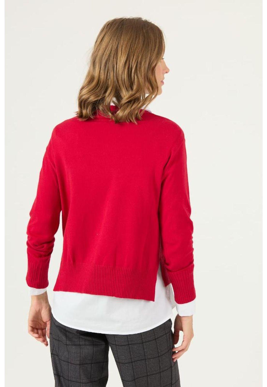 Sweater rojo PRIVILEGE 2436-4