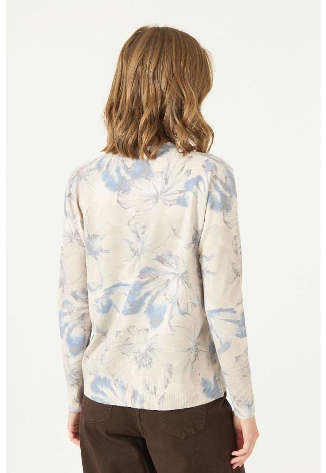 Cardigan crudo flores PRIVILEGE 2189-4