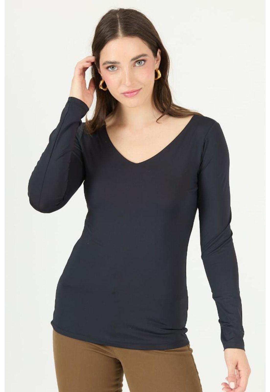 Polera negra PRIVILEGE 2326-1