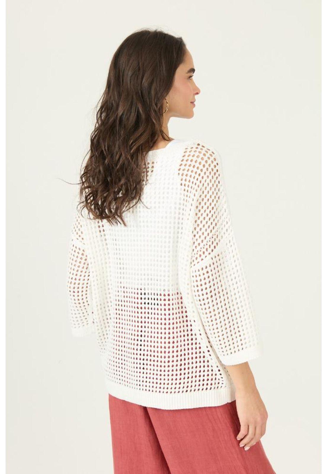 Sweater blanco PRIVILEGE 2967-3