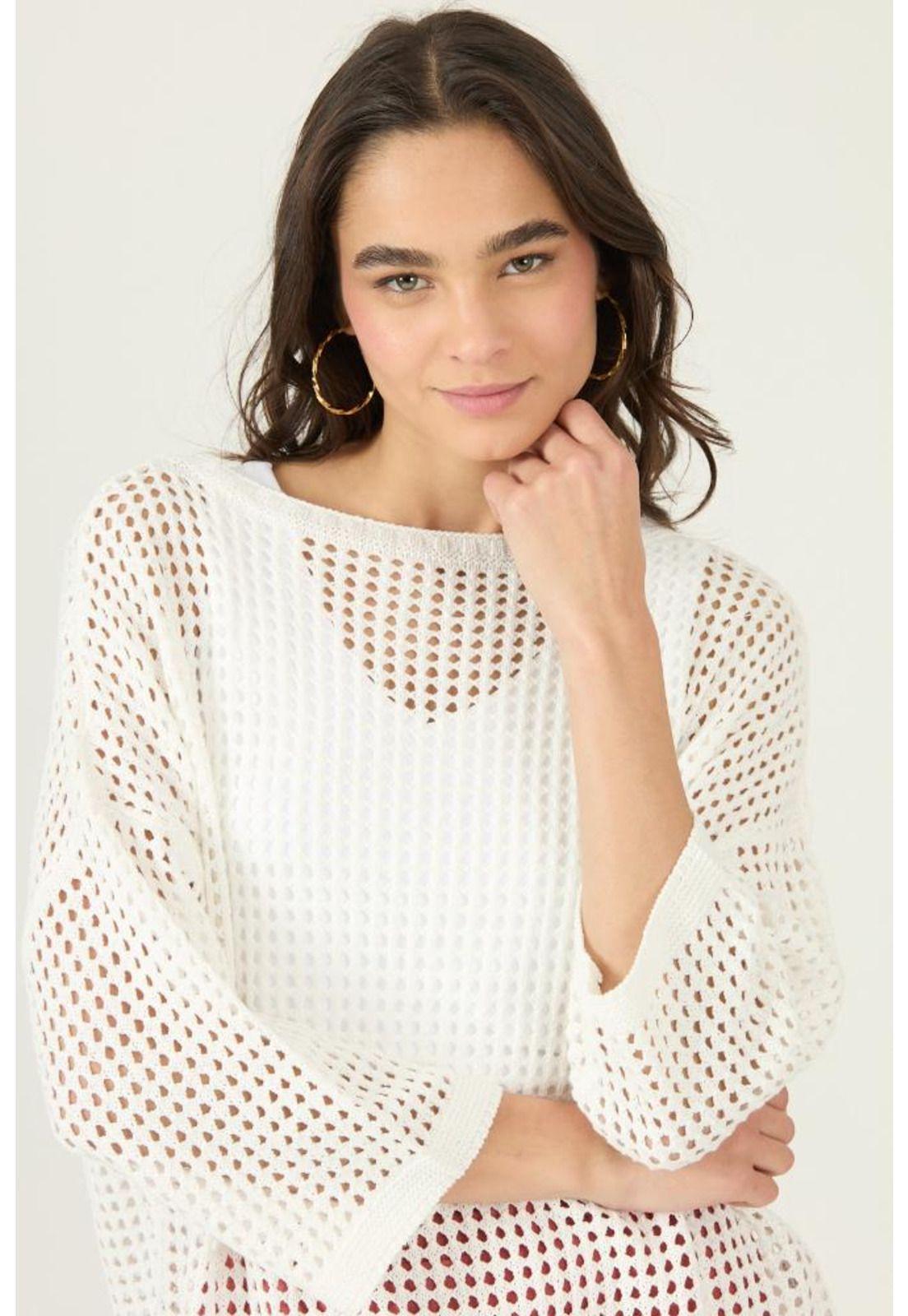 Sweater blanco PRIVILEGE 2967-4