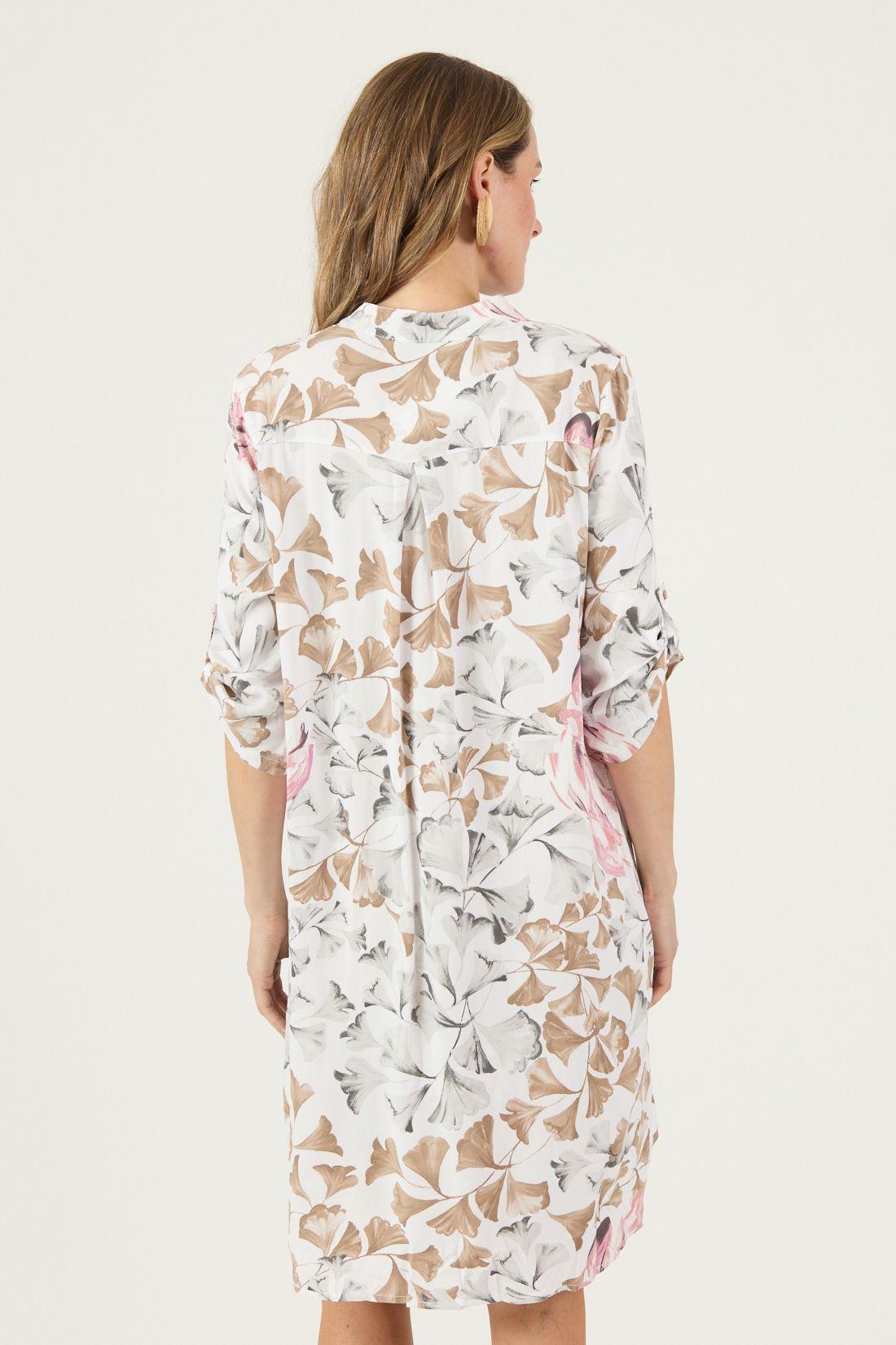 Tunica Estampada Blanca Cod 1200095-3