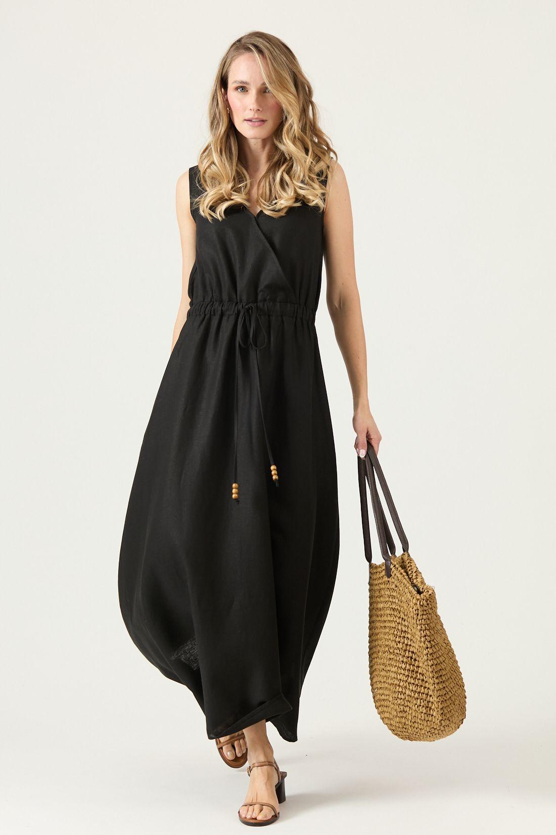 Vestido Negro Cod 4005285-0