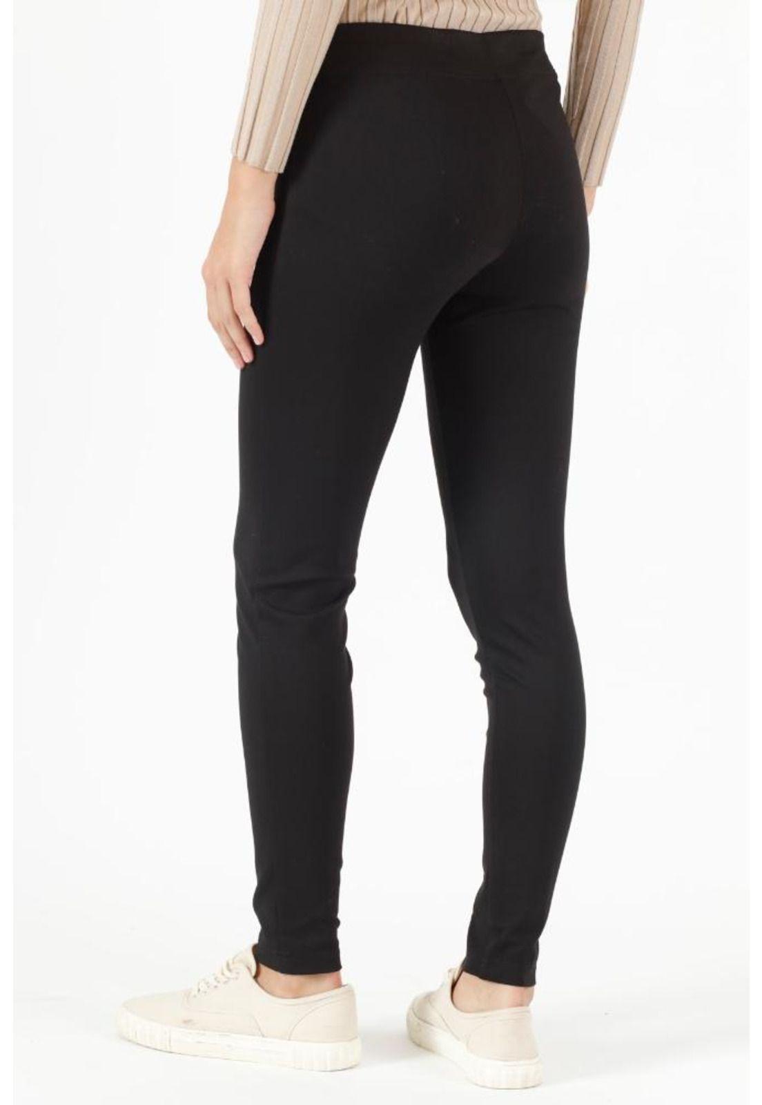 Leggings slim fit negra PRIVILEGE 736-2