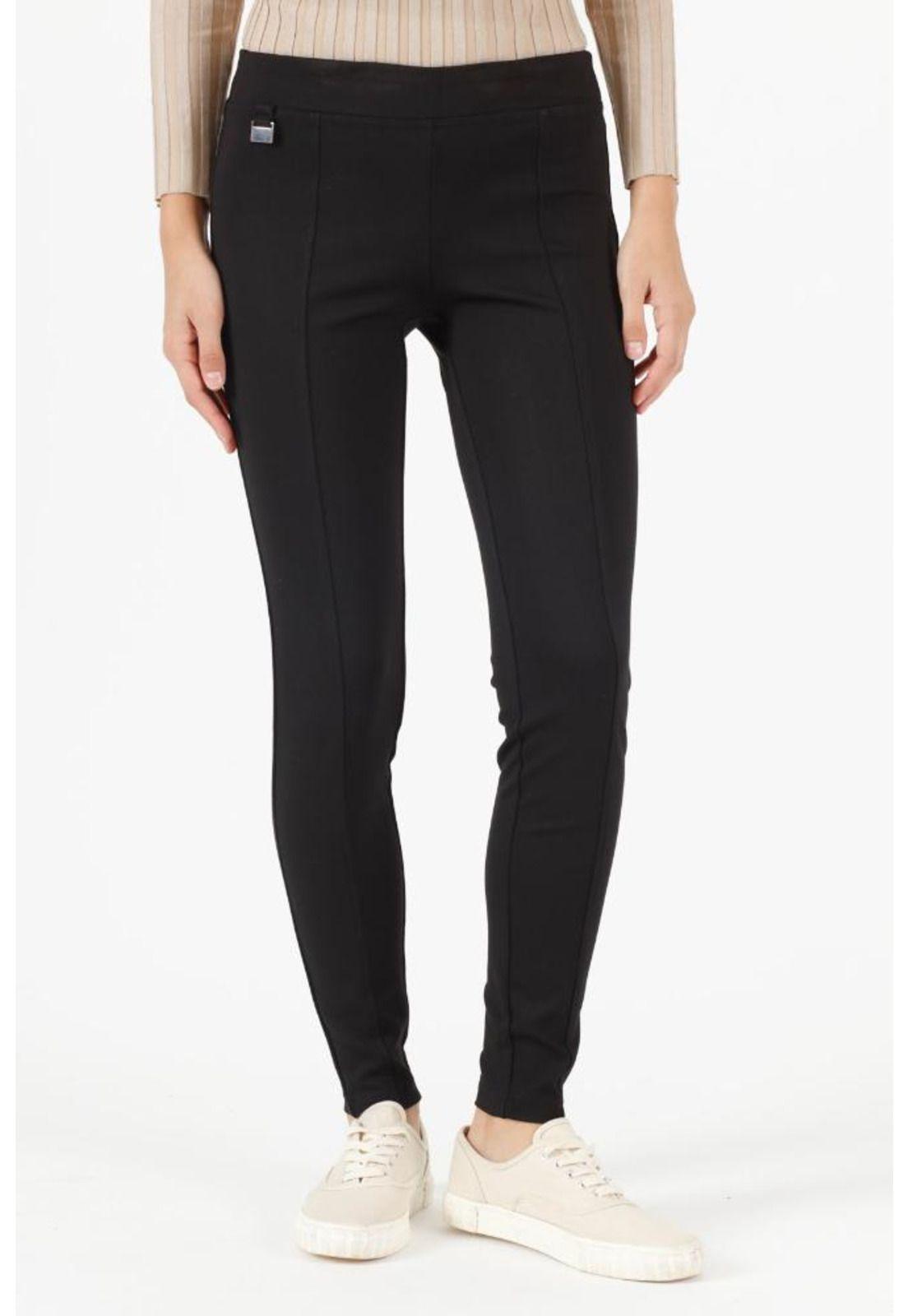 Leggings slim fit negra PRIVILEGE 736-3