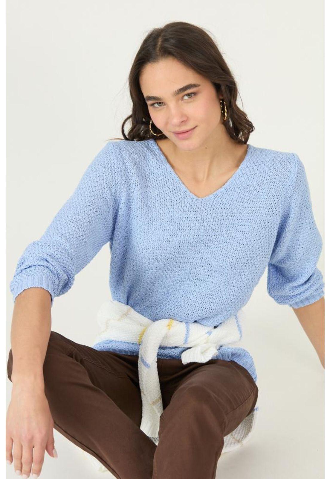 Sweater celeste PRIVILEGE 3113-0