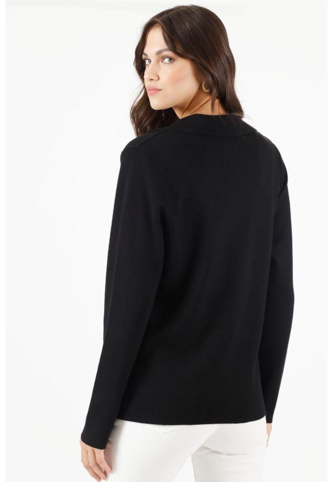 Cardigan negro PRIVILEGE 918-2