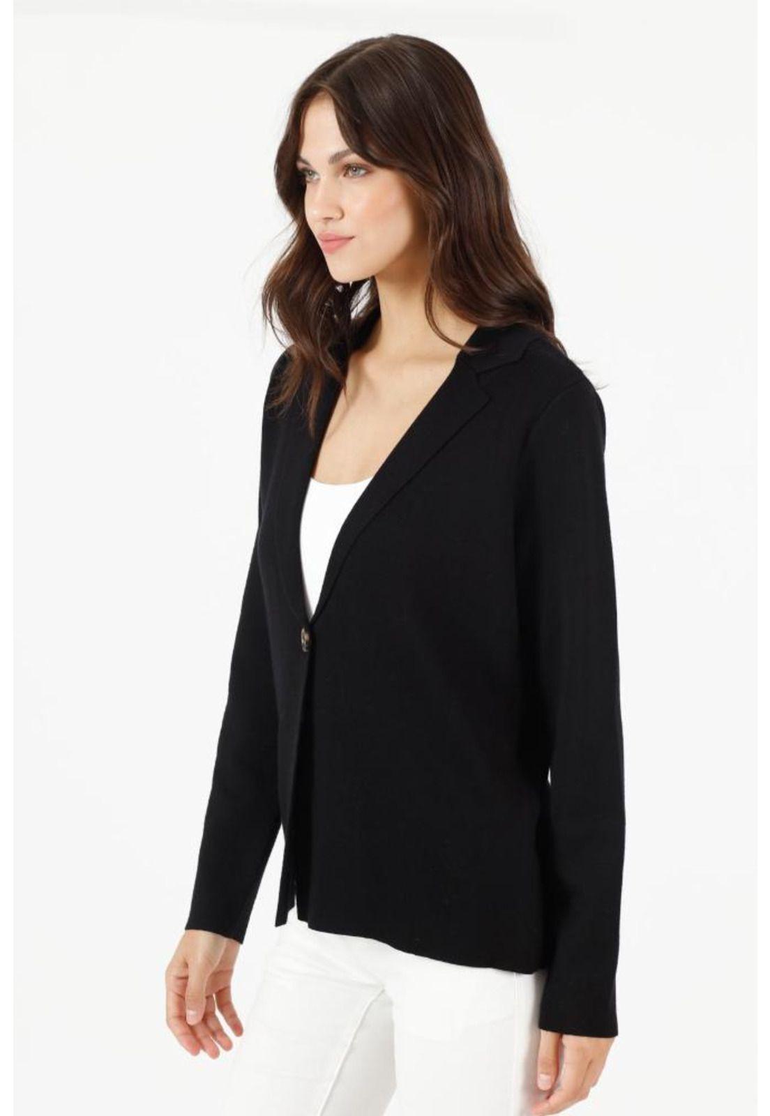 Cardigan negro PRIVILEGE 918-3