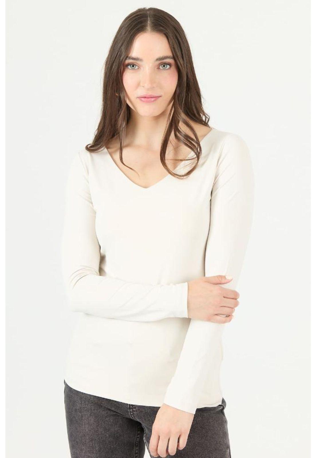 Polera beige PRIVILEGE 2324-1