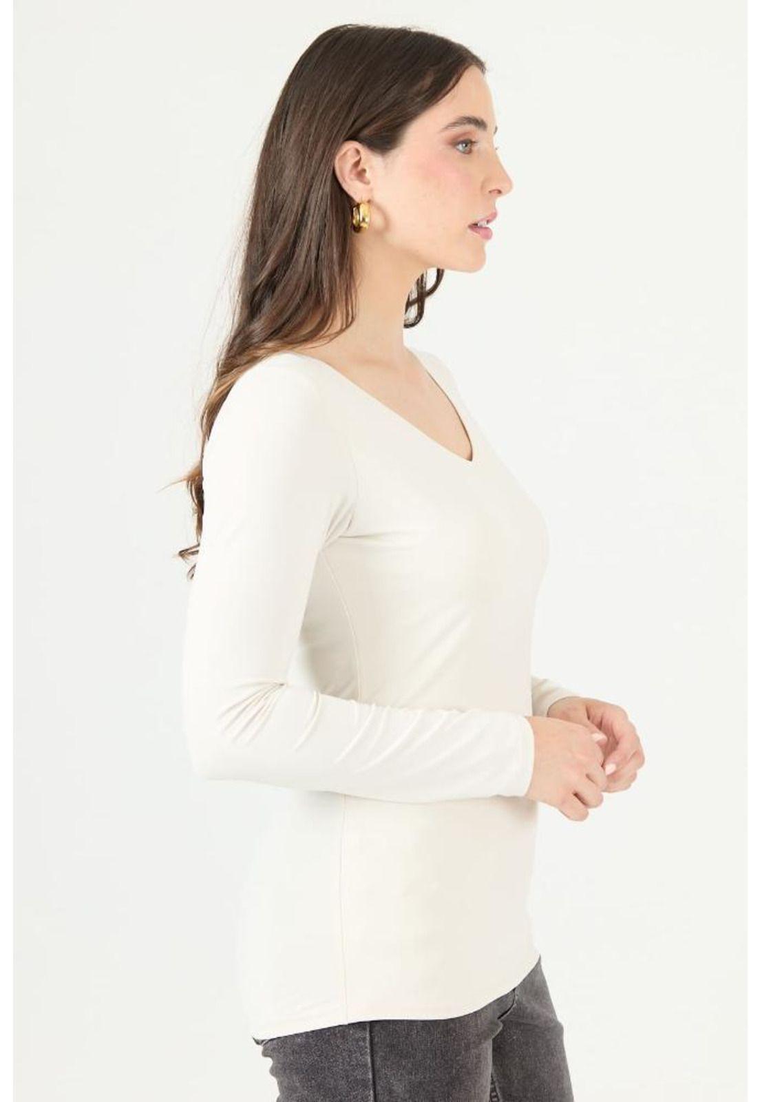 Polera beige PRIVILEGE 2324-2