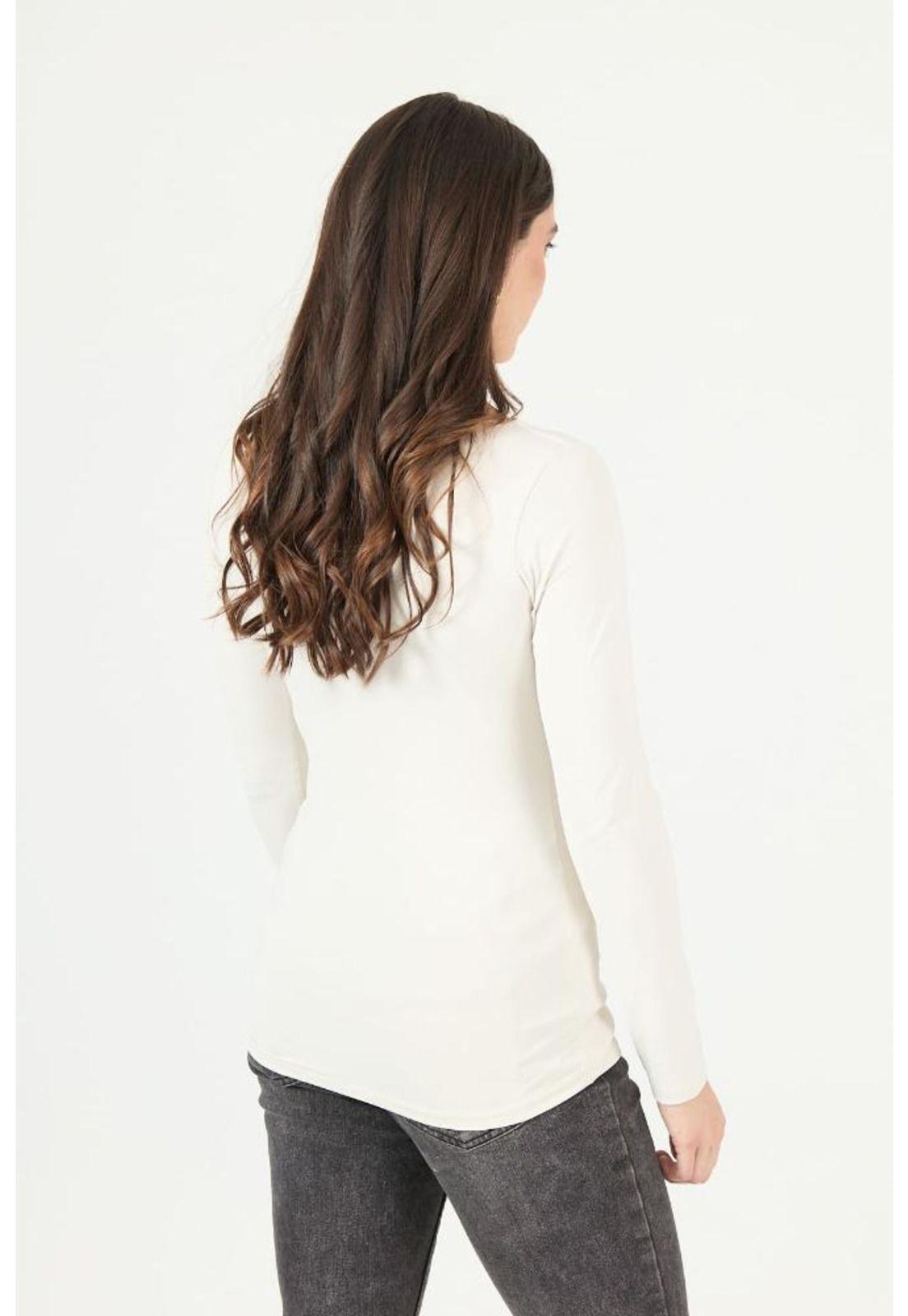Polera beige PRIVILEGE 2324-3