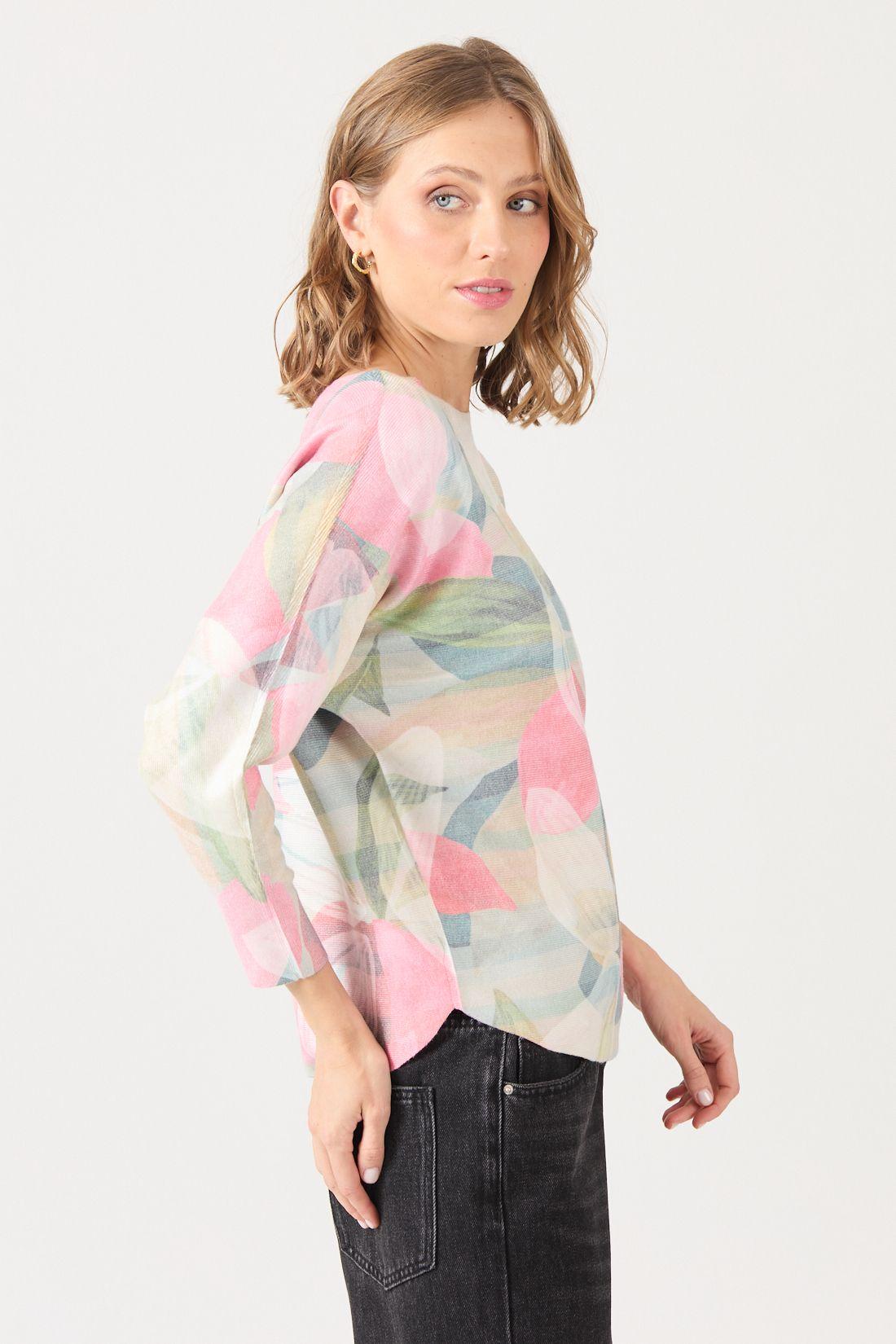Sweater Estamplado Multicolor Cod 5414306-3