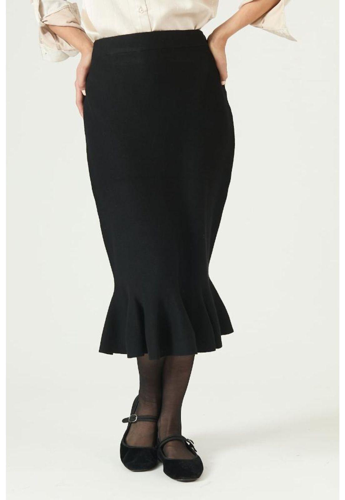 Falda negra PRIVILEGE 2644-2