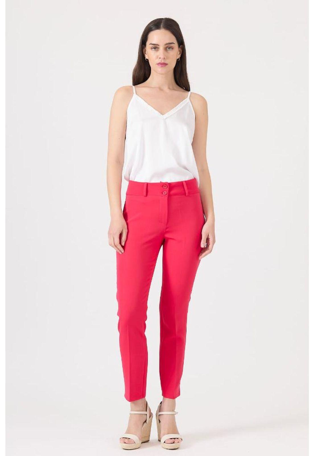 Pantalon tubo rojo PRIVILEGE 1330-0