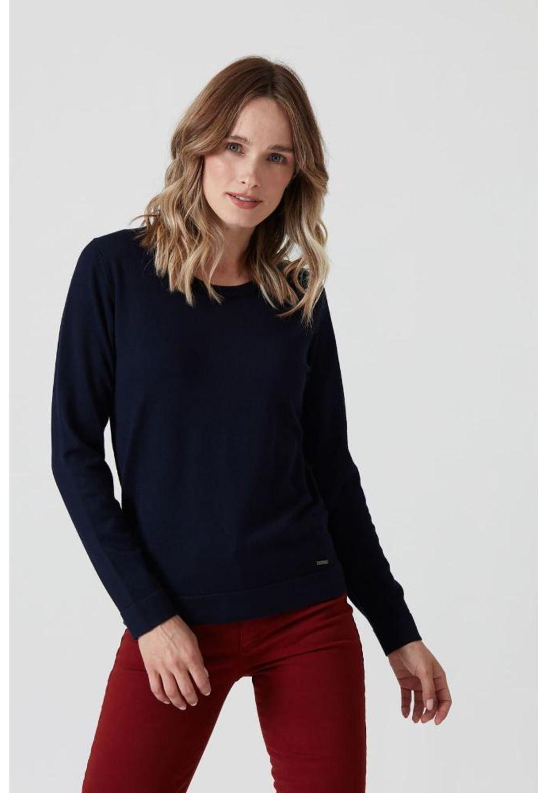 Cardigan azul marino PRIVILEGE 297-0