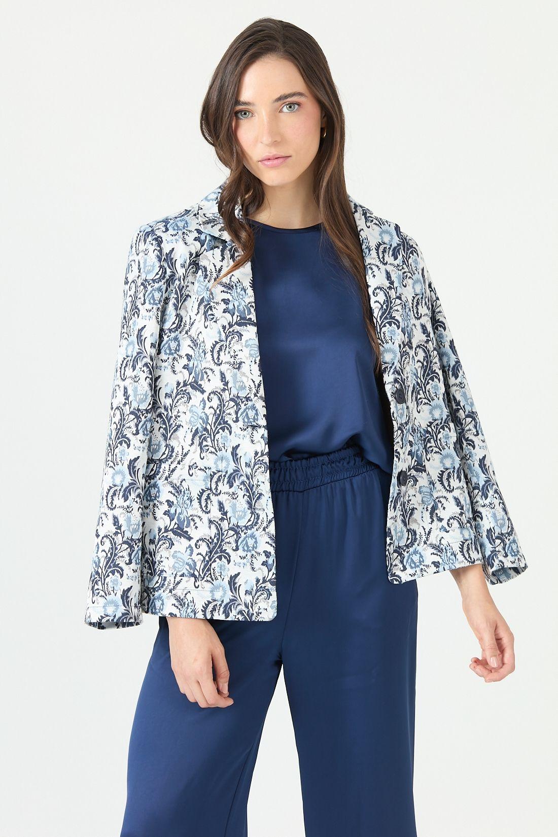 Blusa azul marino 2393-0