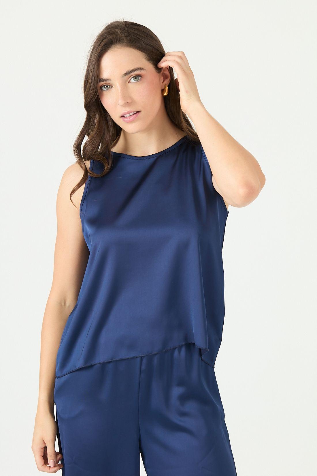 Blusa azul marino 2393-1